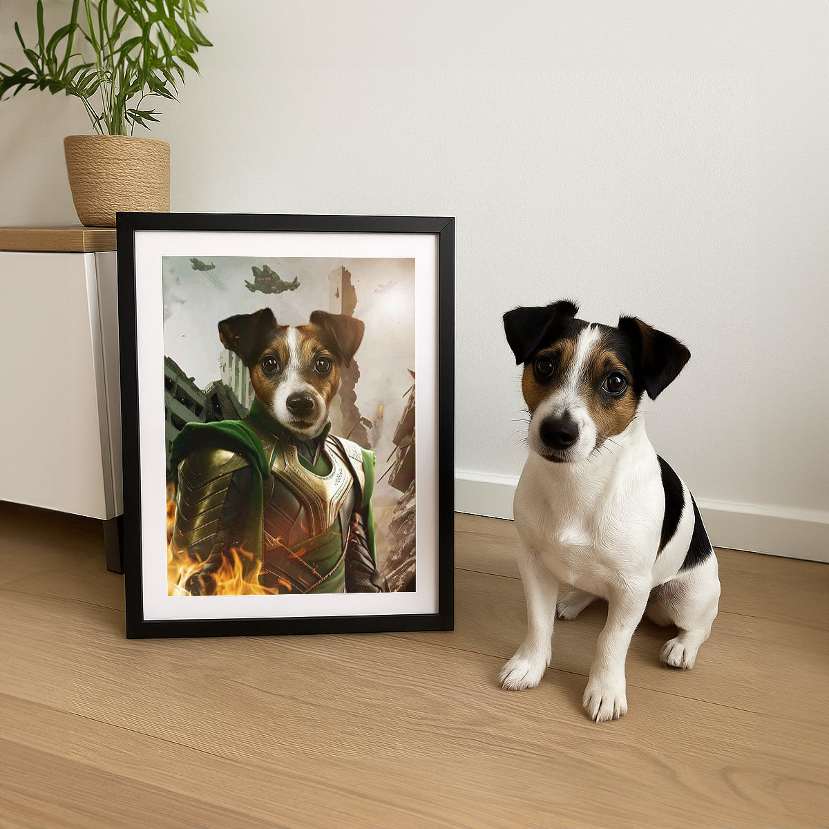 God of Mischeif - Custom Pet Portrait