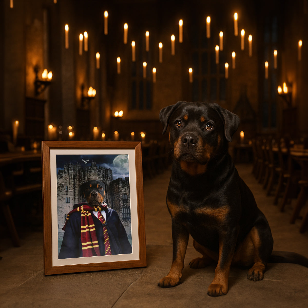 The Wizard - Custom Pet Portrait