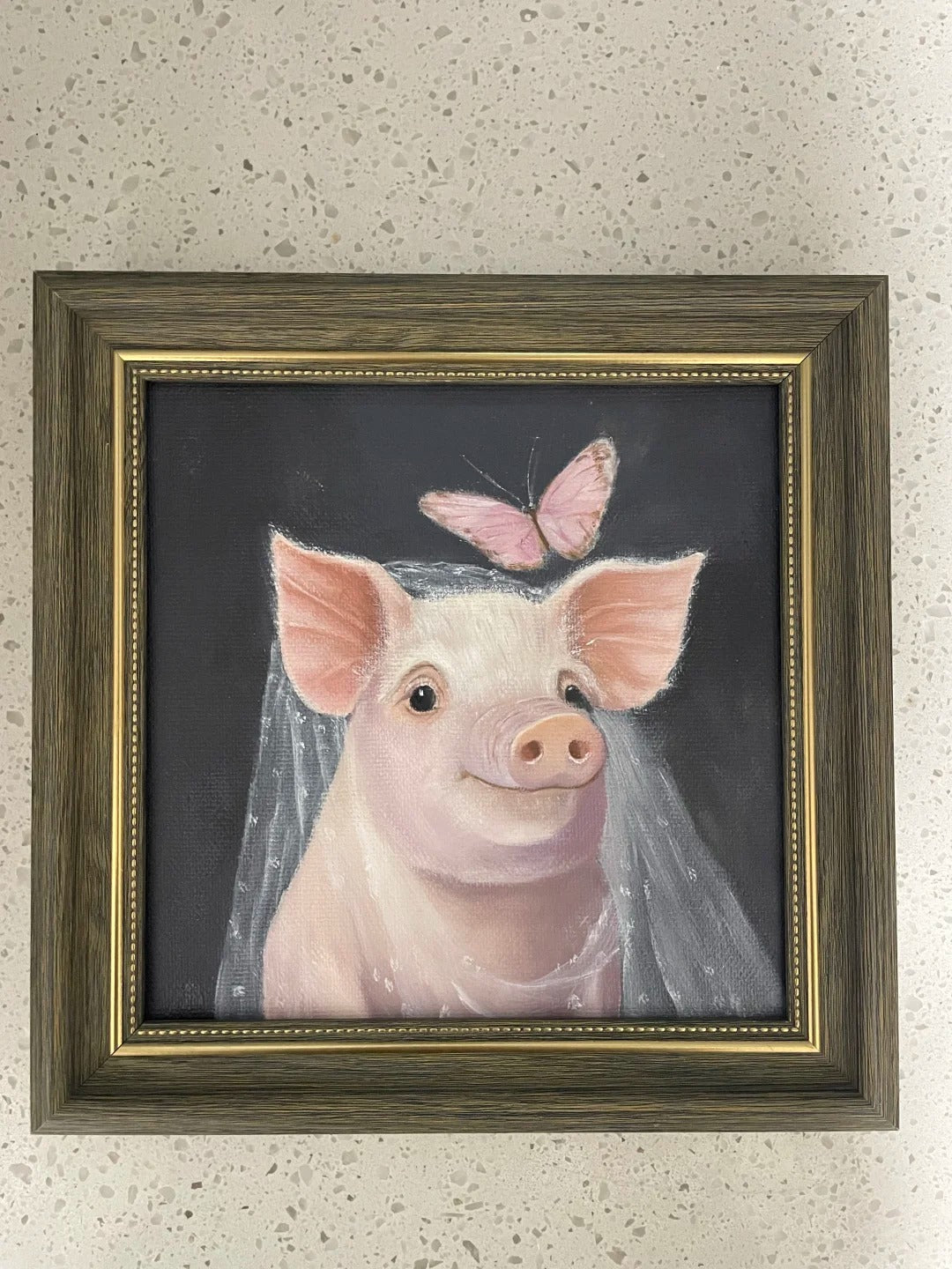 Hand-Painted Realistic Oil Pet Portrait Custom Canvas