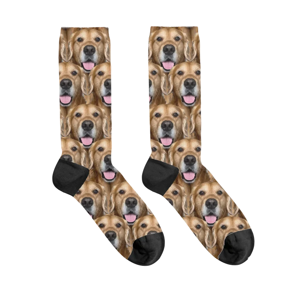 Mash Up Pet Face Socks