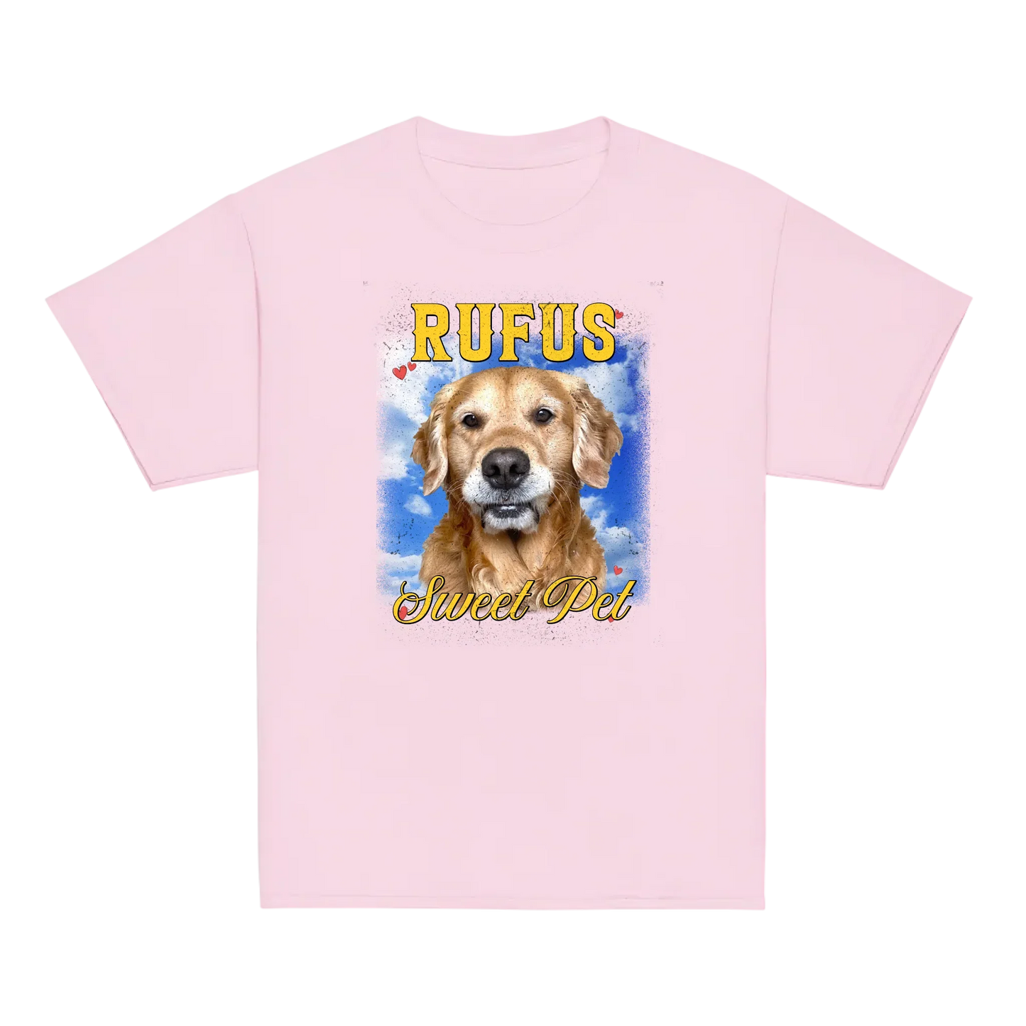 Personalized Photo and Backdrop Baby Tee