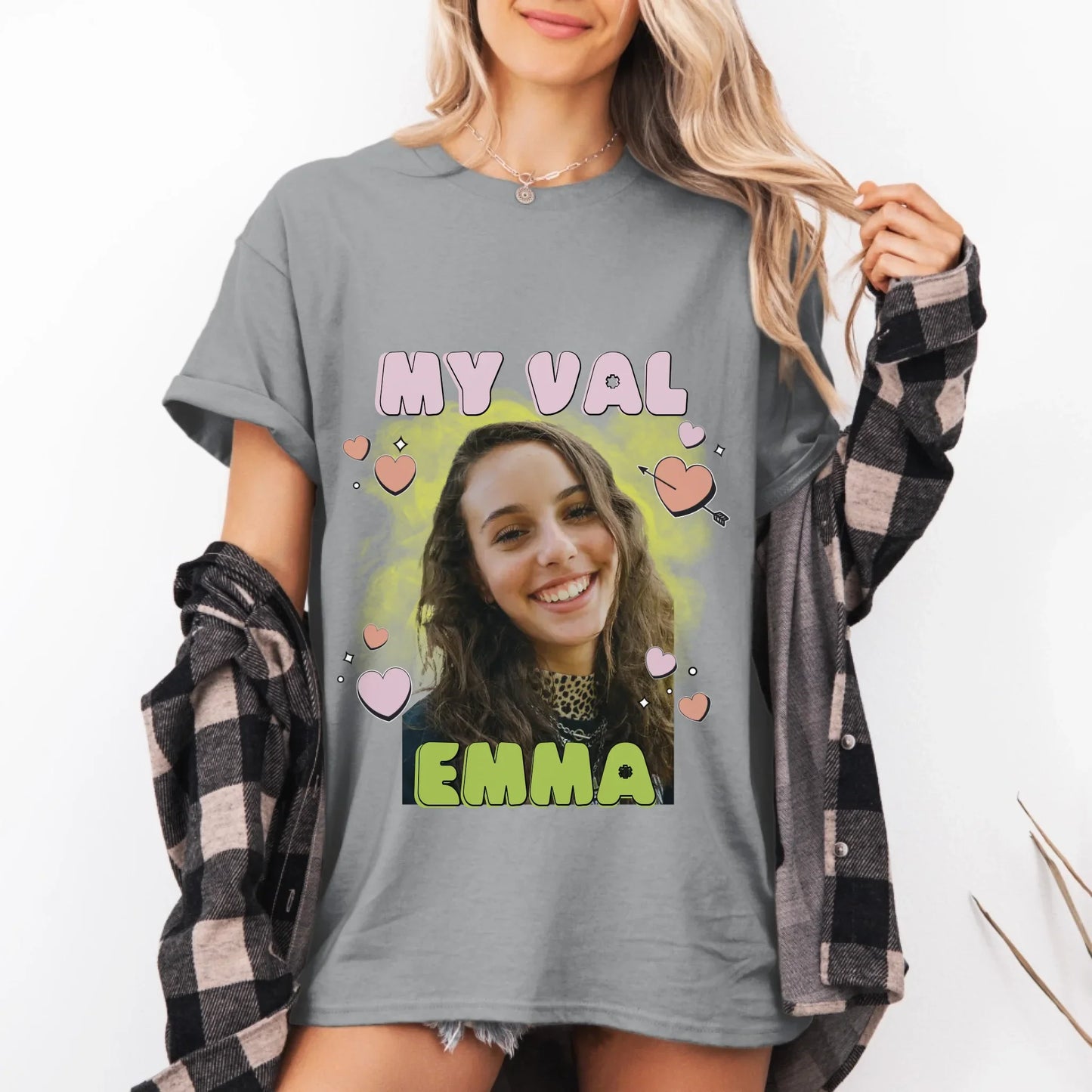 Custom Valentines Photo T-Shirt