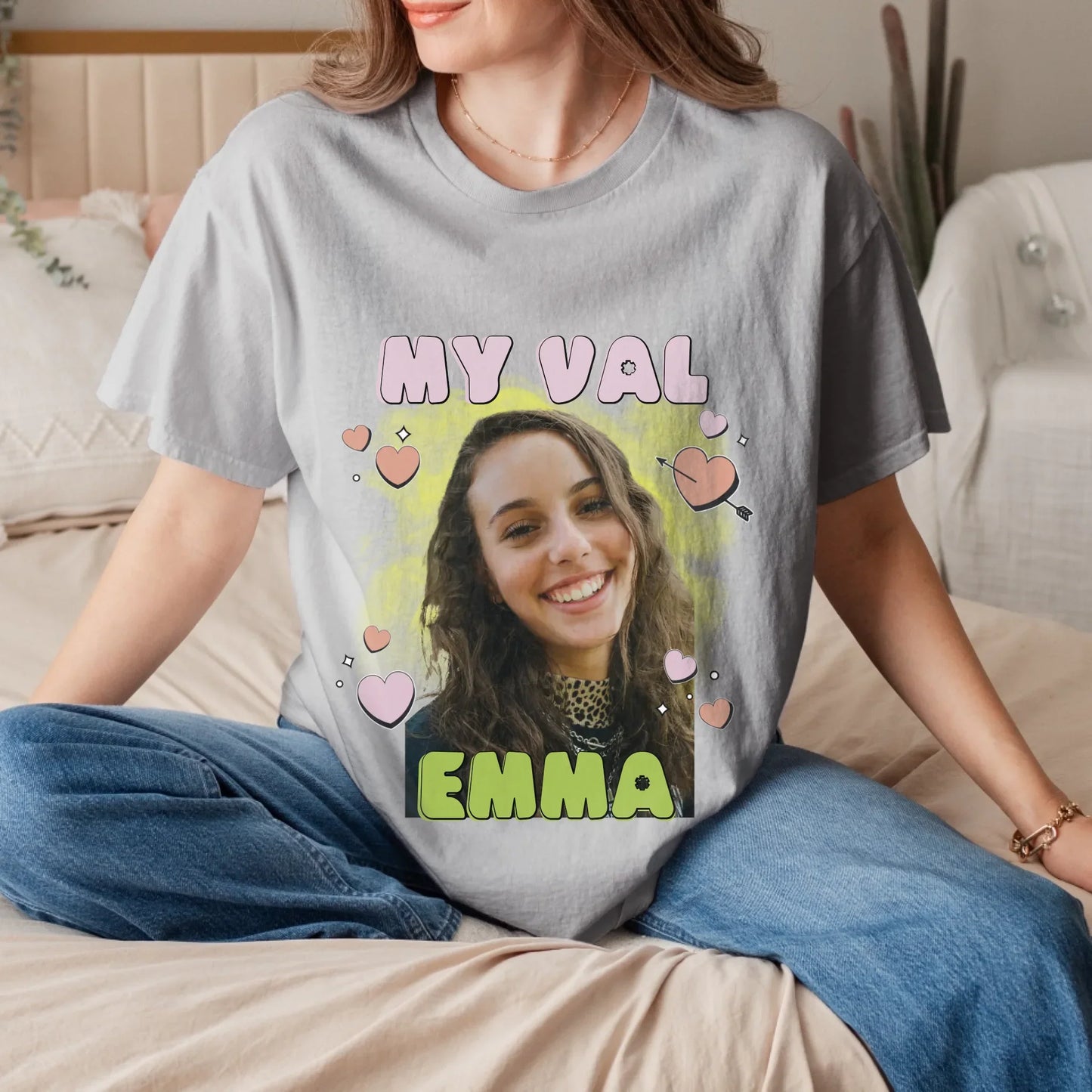 Custom Valentines Photo T-Shirt