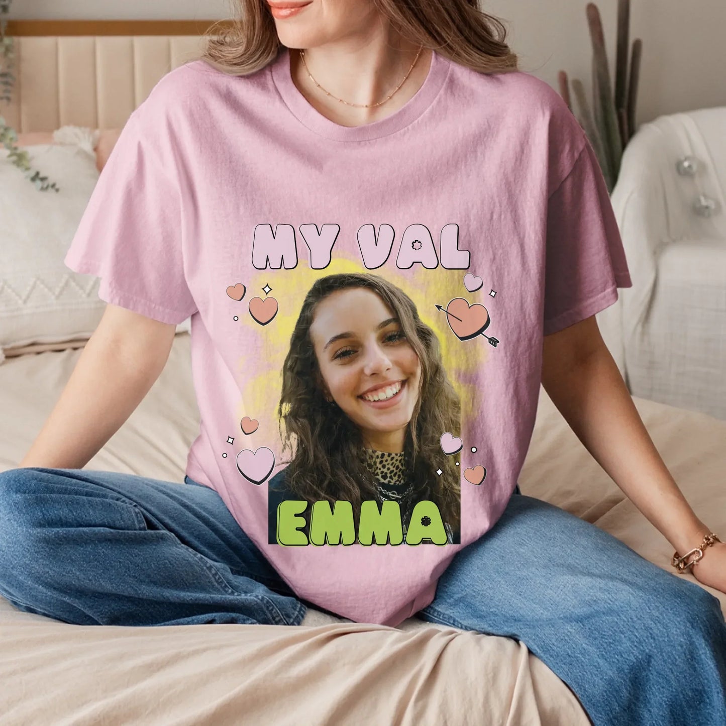 Custom Valentines Photo T-Shirt