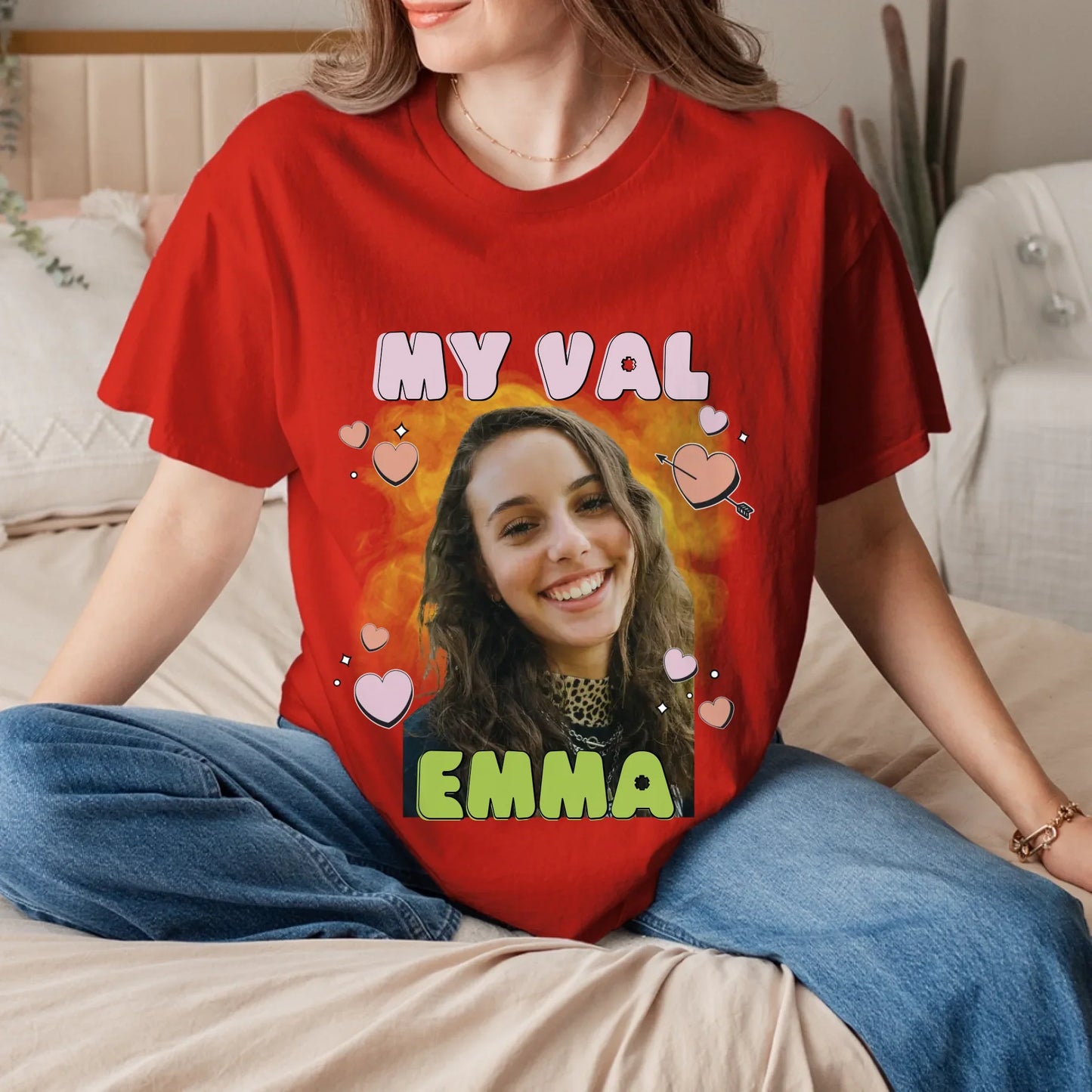Custom Valentines Photo T-Shirt