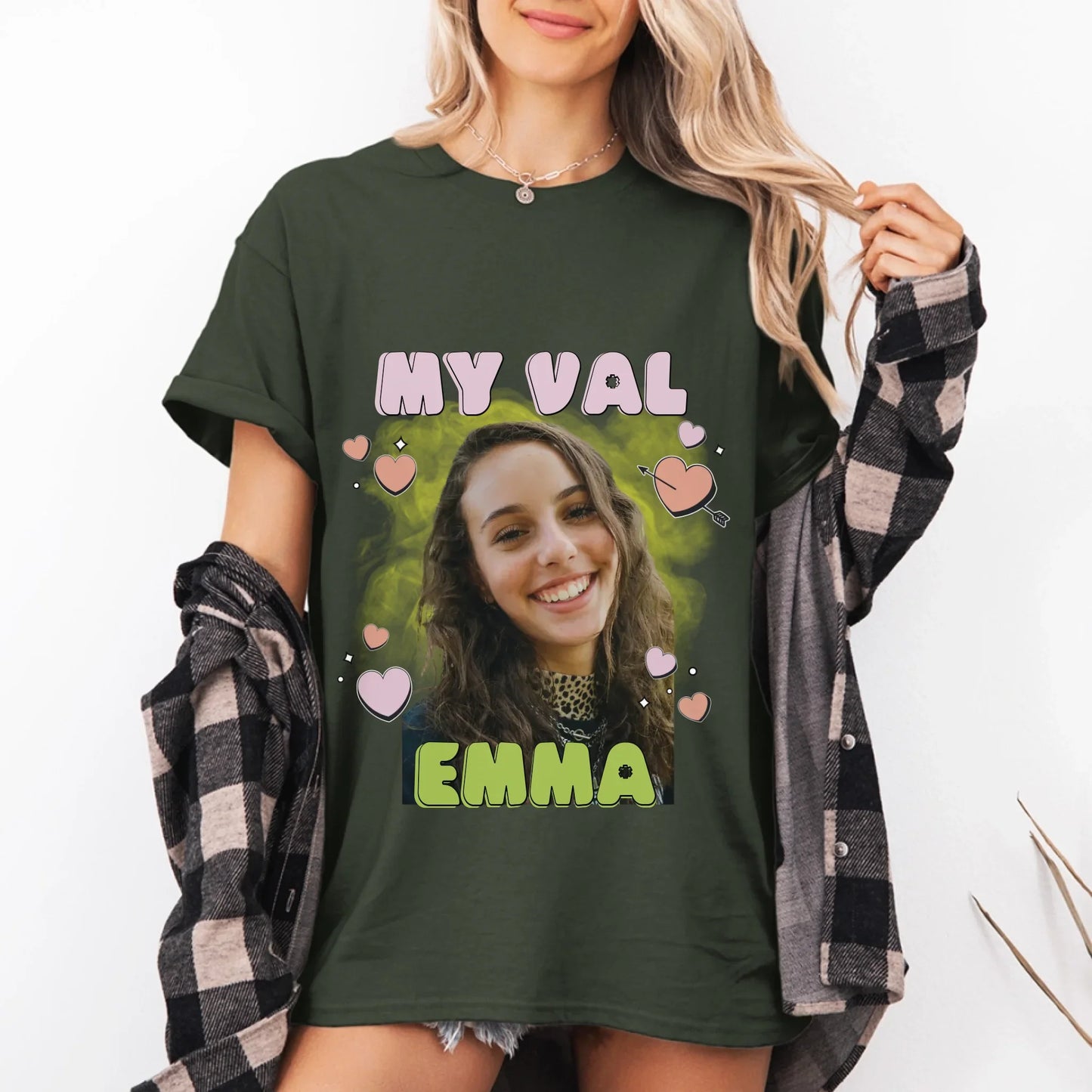 Custom Valentines Photo T-Shirt