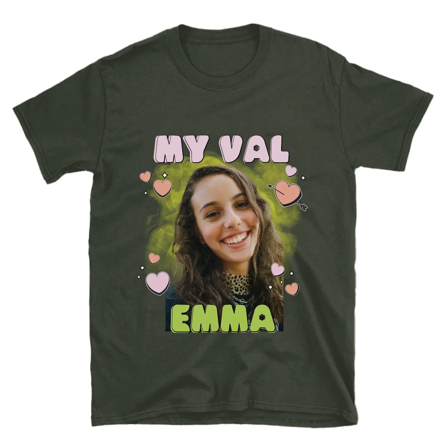 Custom Valentines Photo T-Shirt