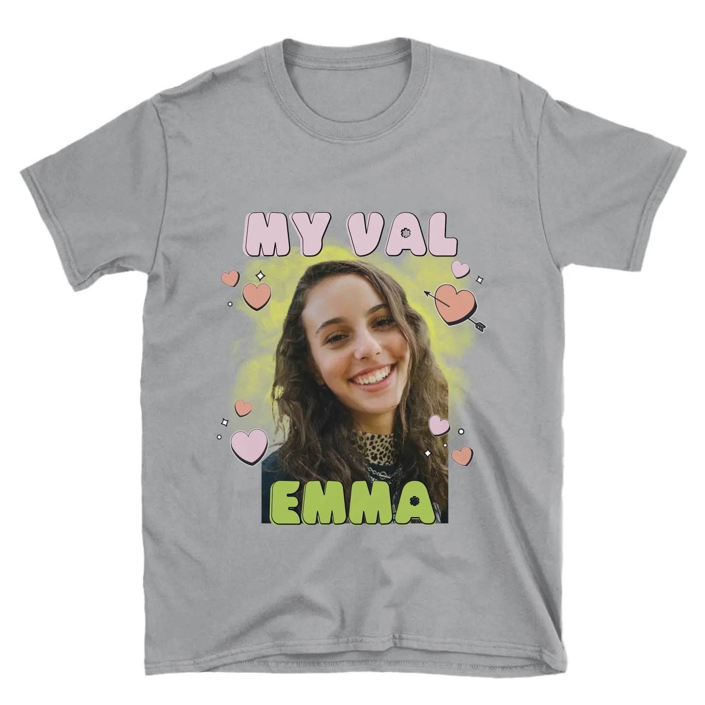 Custom Valentines Photo T-Shirt