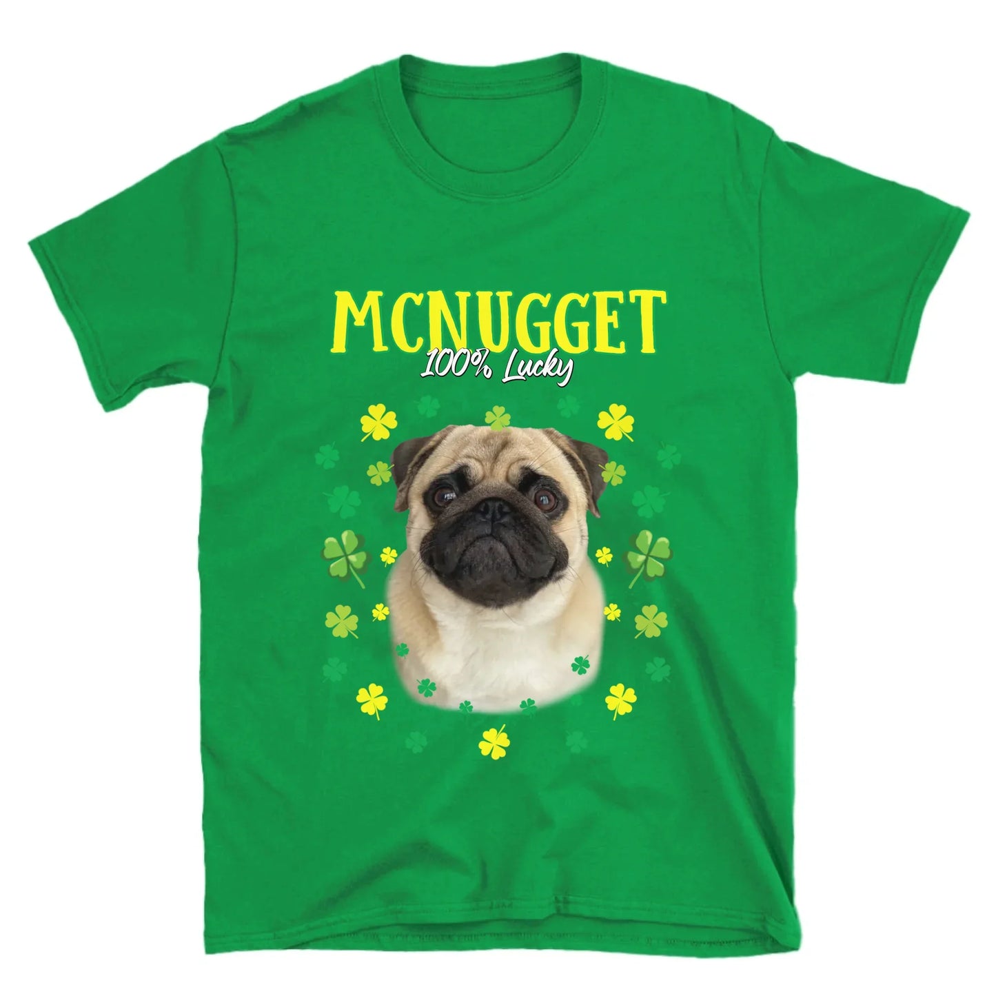 Personalized St. Patrick's Day Clover T-Shirt