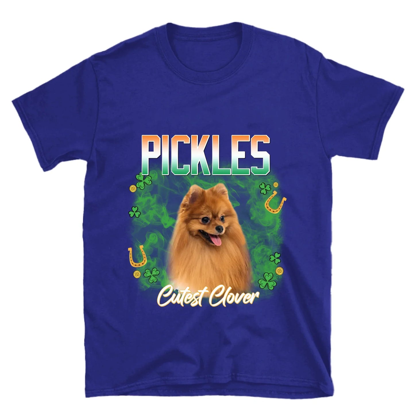 Personalized St. Patrick's Day Pet Photo T-Shirt