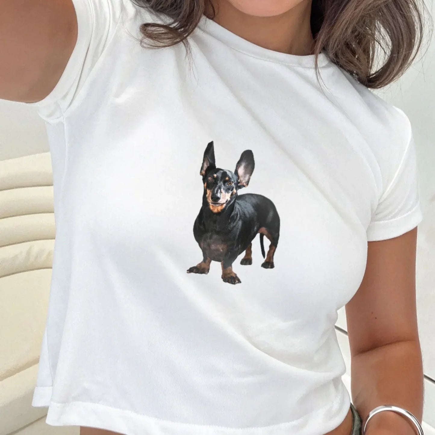 Personalized Custom Pet Photo Baby Tee
