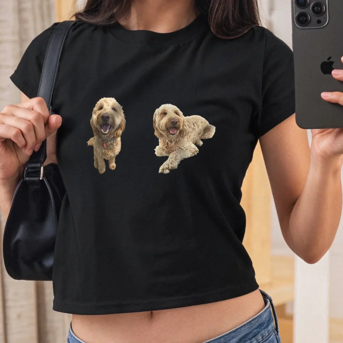 Personalized Custom Pet Photo Baby Tee