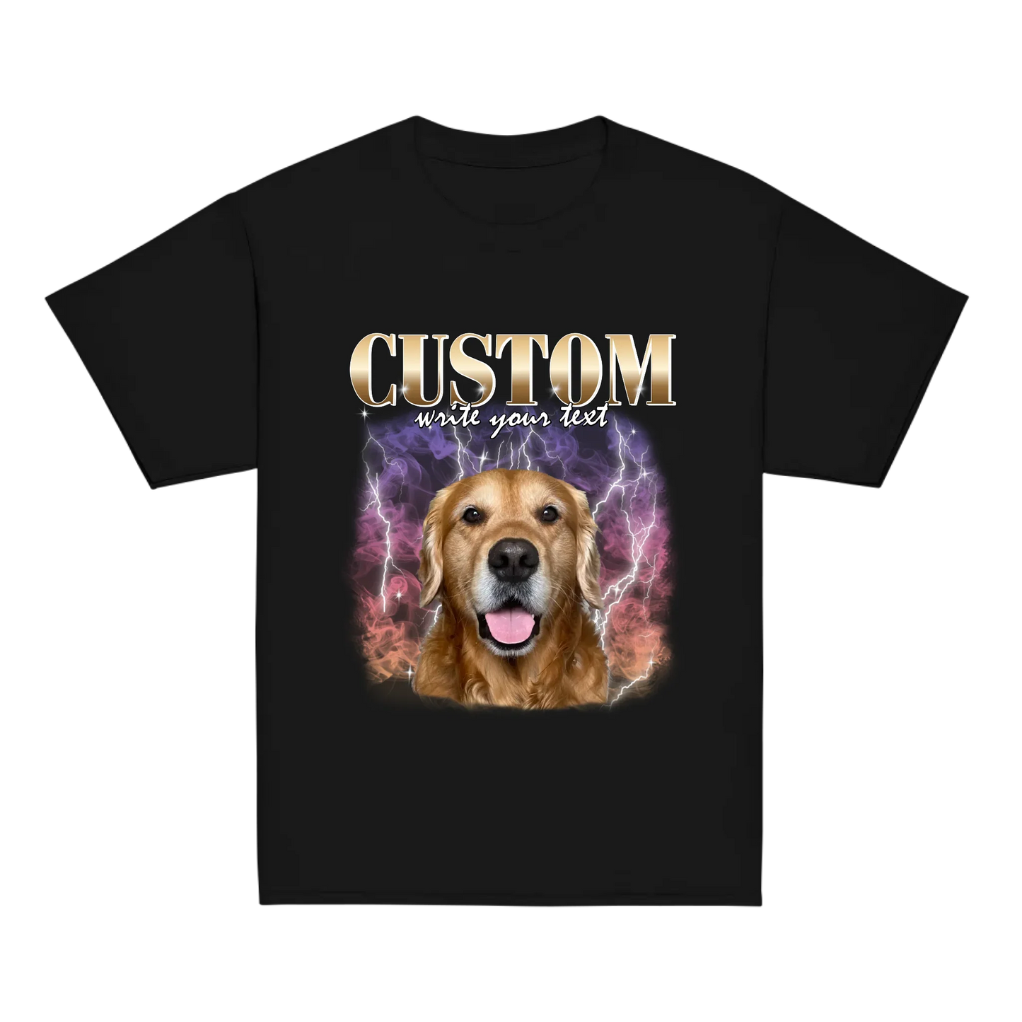 Custom Vintage Style Pet T-Shirt