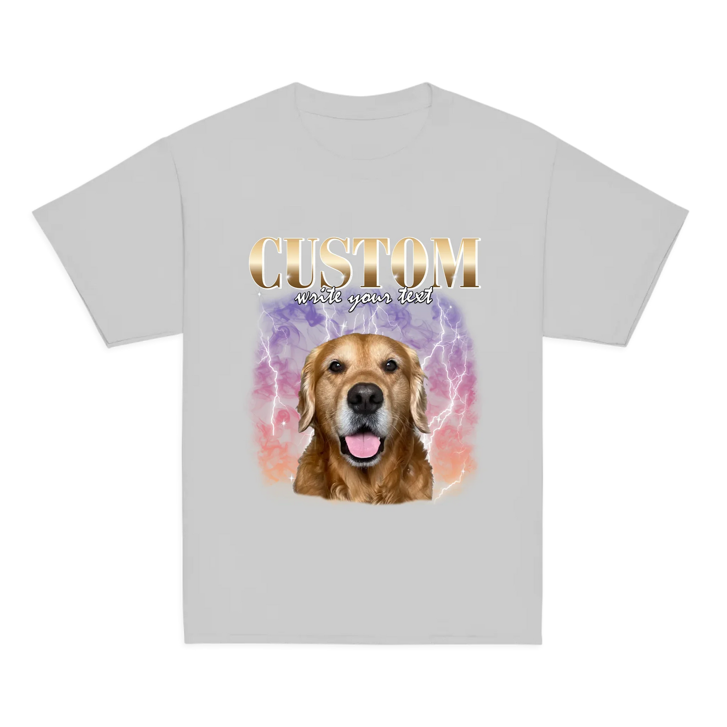 Custom Vintage Style Pet T-Shirt