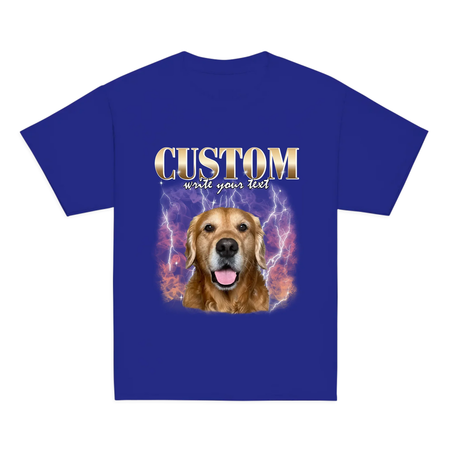 Custom Vintage Style Pet T-Shirt