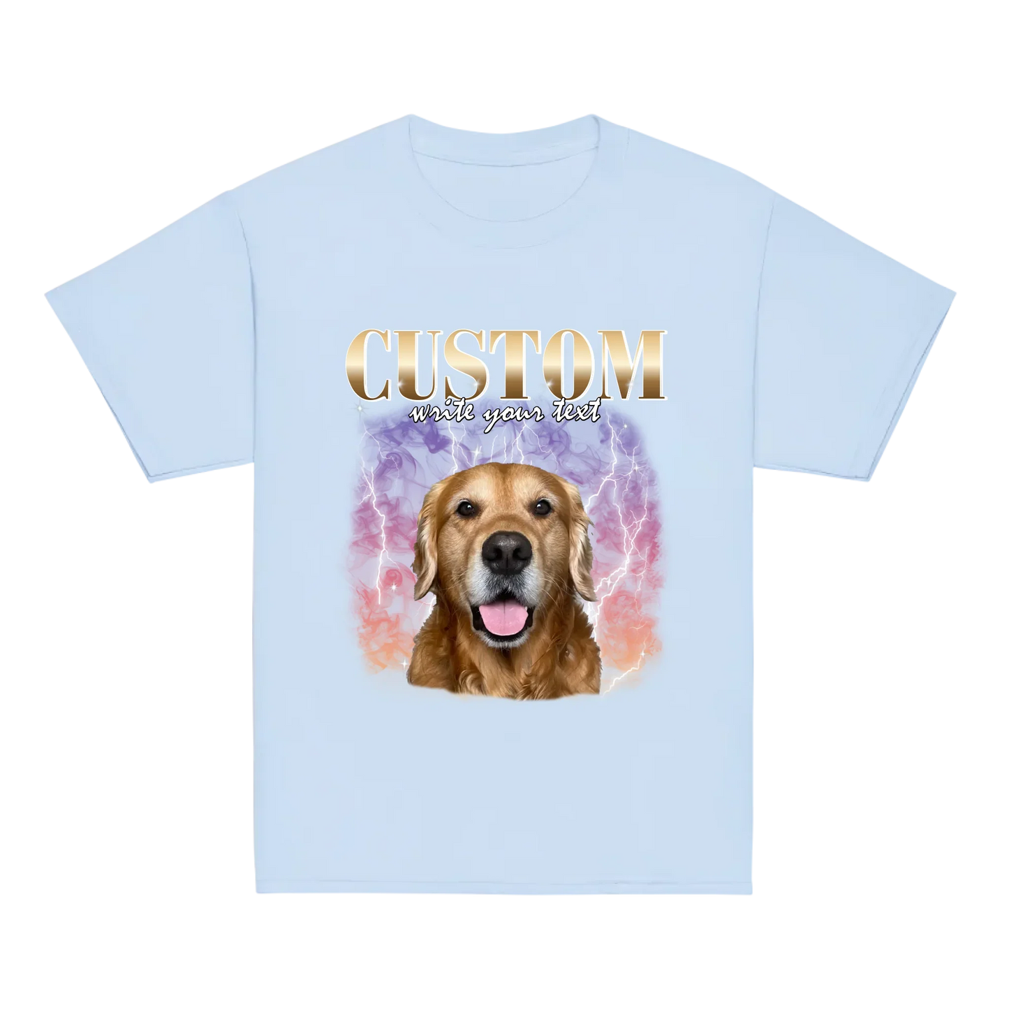 Custom Vintage Style Pet T-Shirt