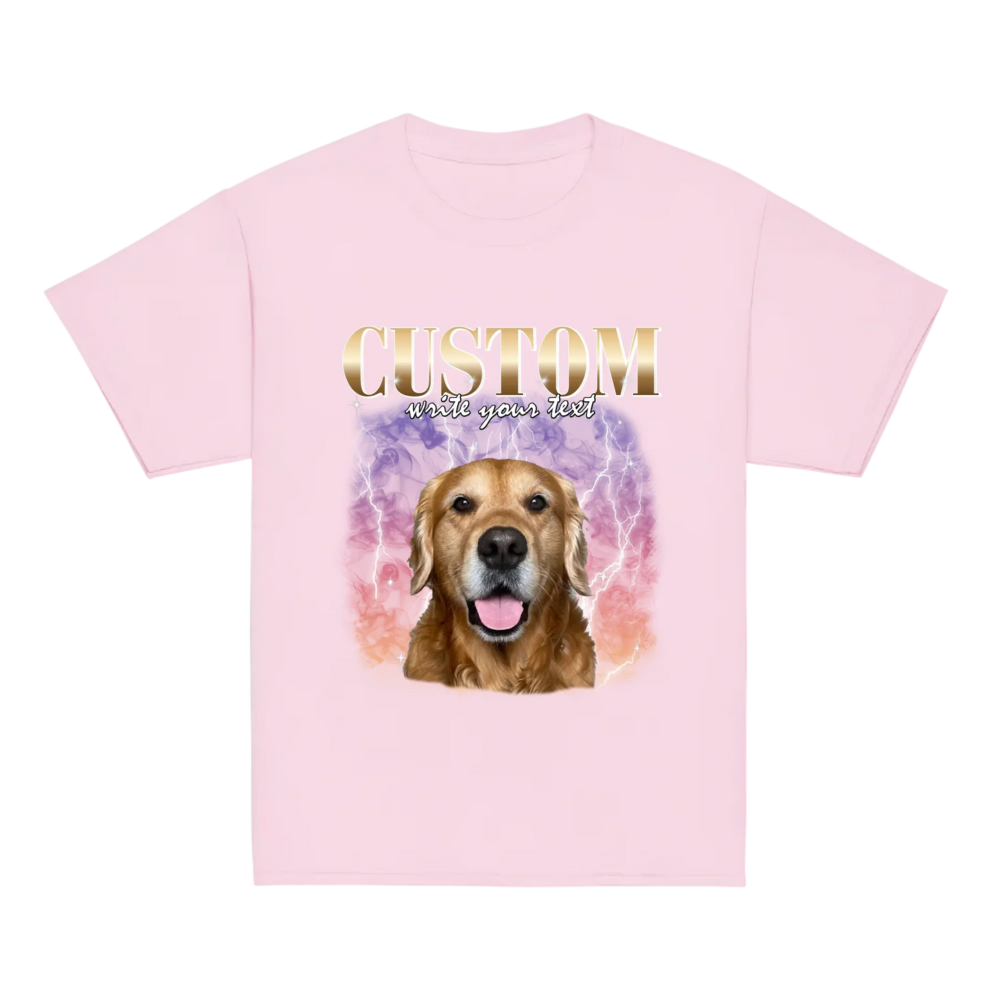 Custom Vintage Style Pet T-Shirt