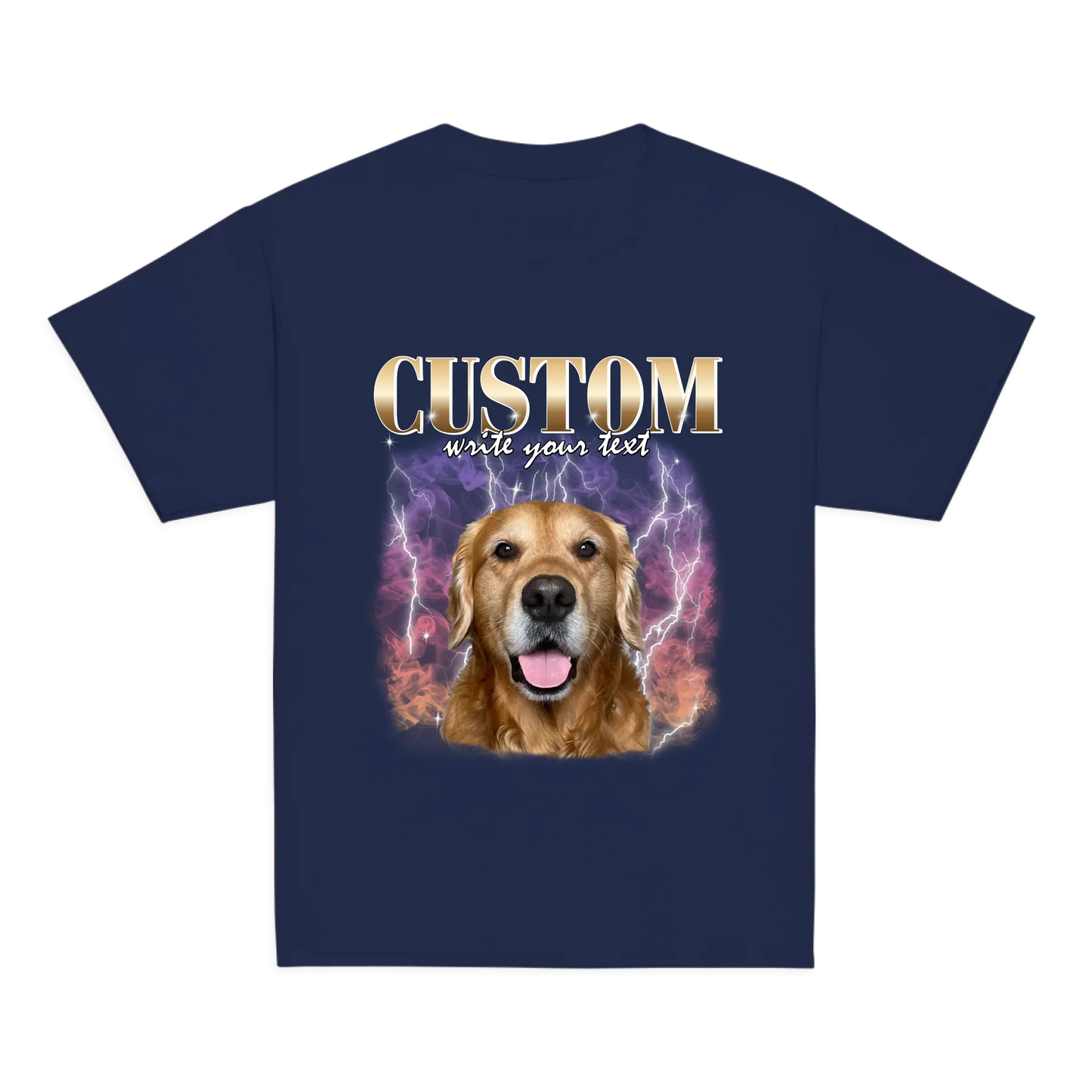 Custom Vintage Style Pet T-Shirt
