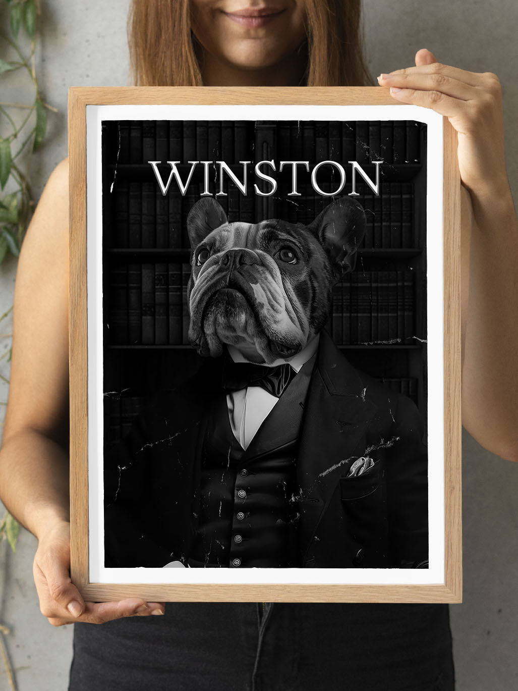 Winston Churchill - Custom Pet Portrait