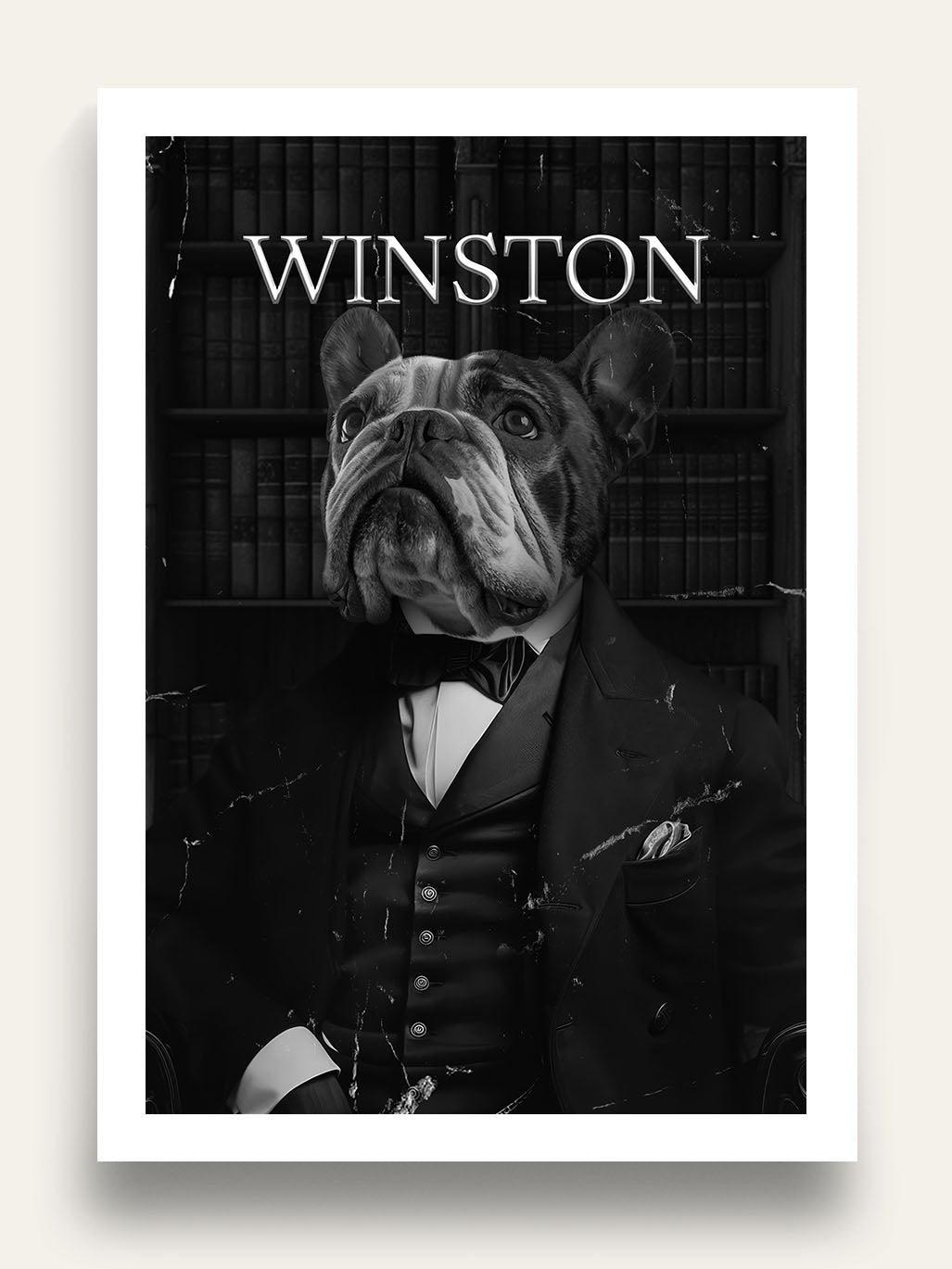 Winston Churchill - Custom Pet Portrait