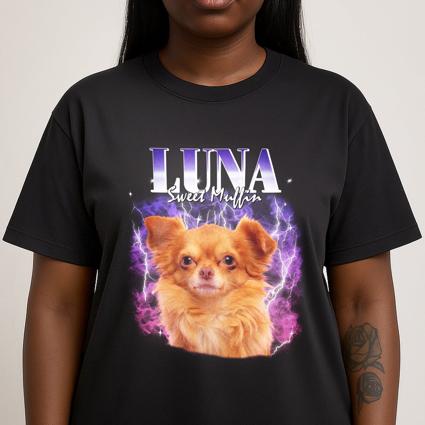 Custom Vintage Style Pet T-Shirt