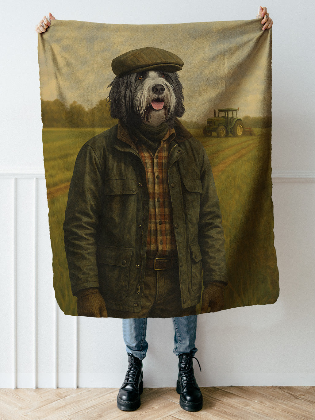 The Farmer - Custom Pet Blanket