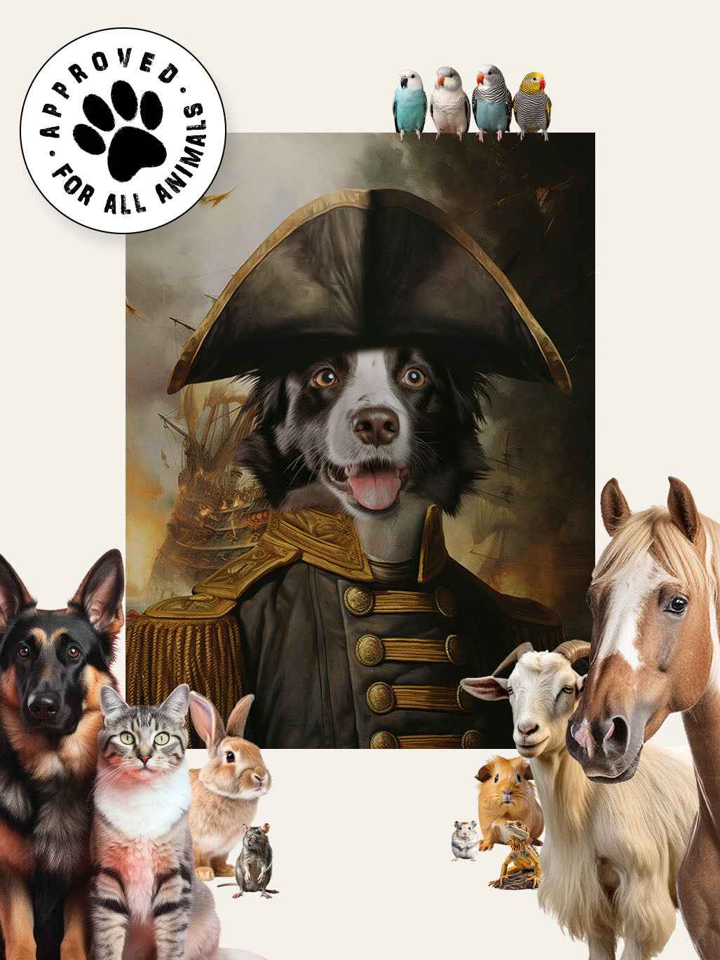 Lord Commander - Custom Pet Blanket