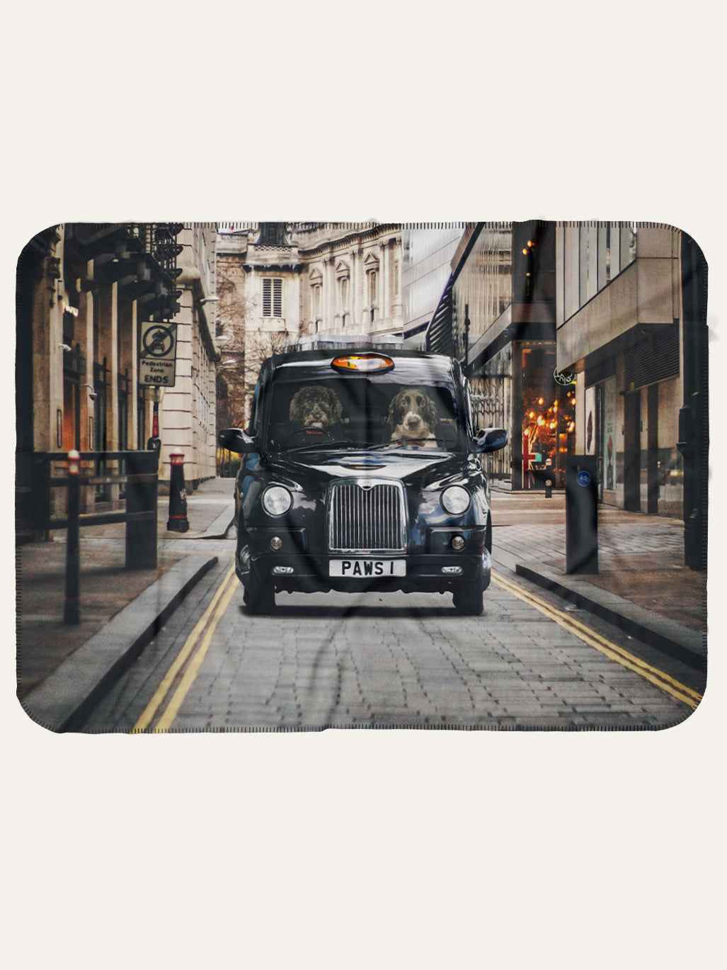 The Cabbie - Custom Pet Blanket