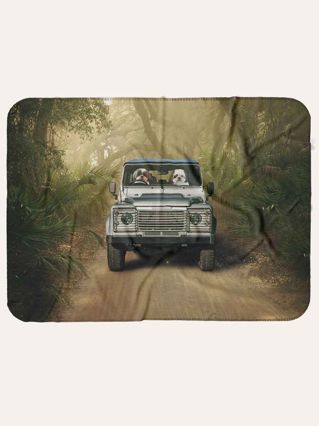 The Off-Roader - Custom Pet Blanket