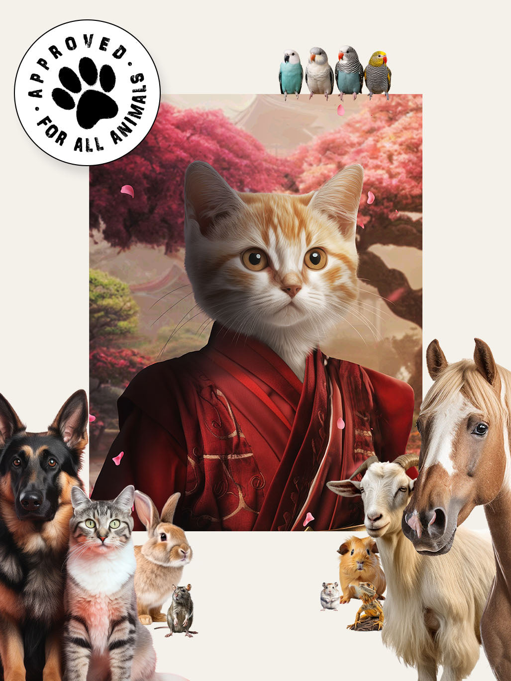 Princess of the East - Custom Pet Cushion