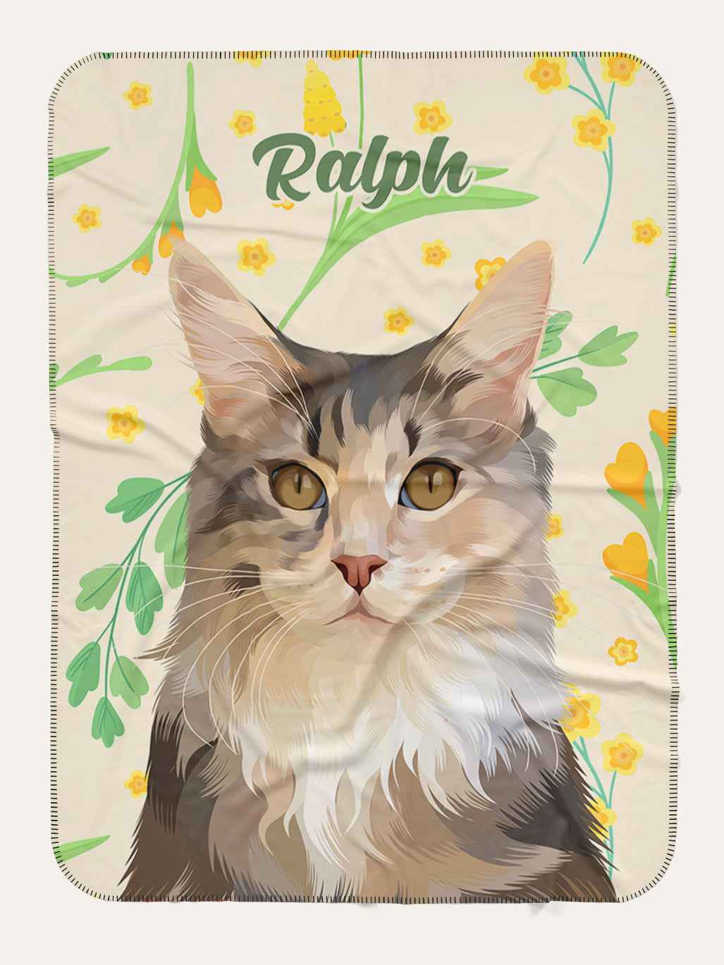 Spring - Custom Pet Blanket