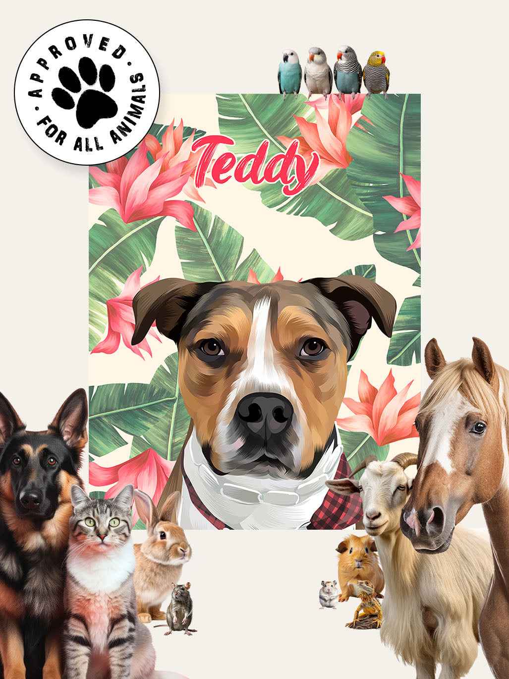 Summer - Custom Pet Blanket