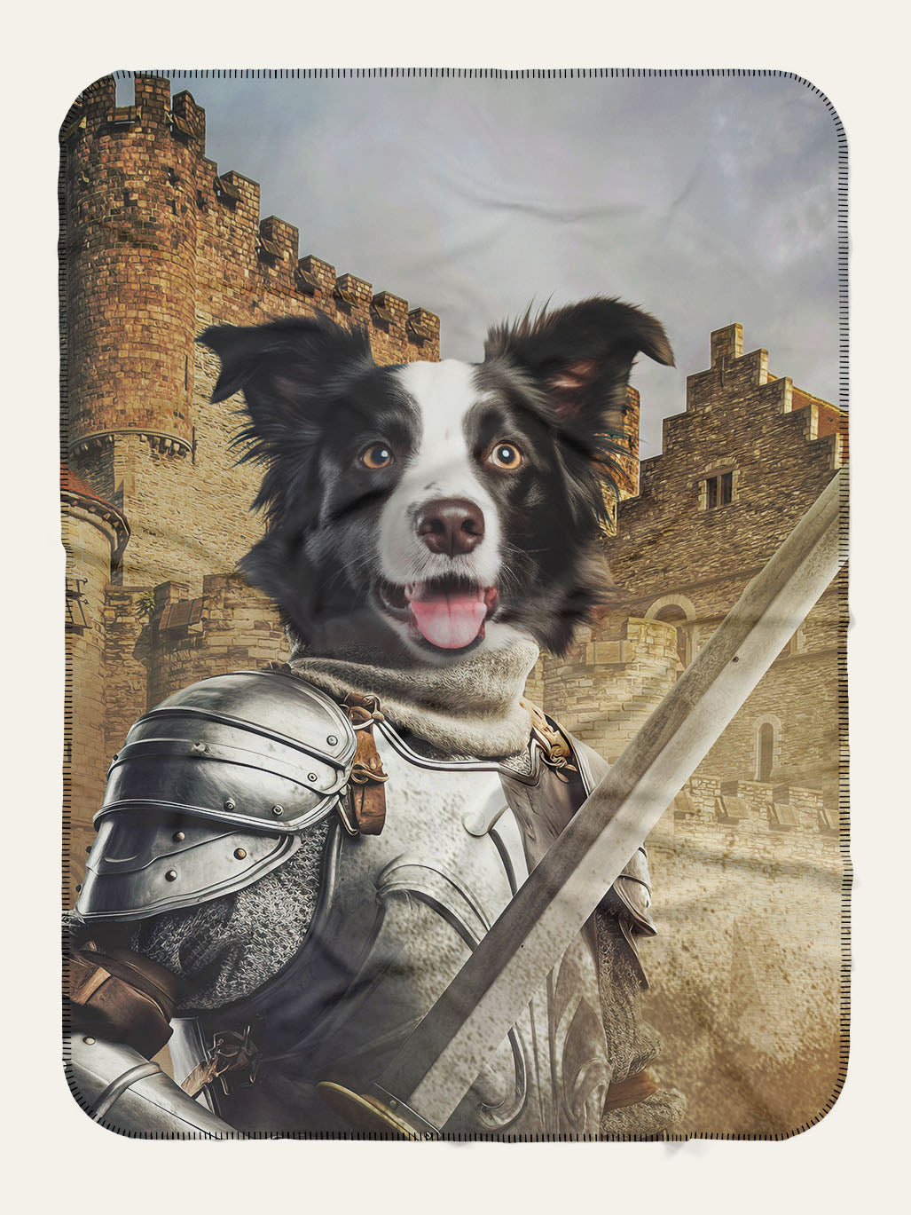 Sir Lancelot - Custom Pet Blanket