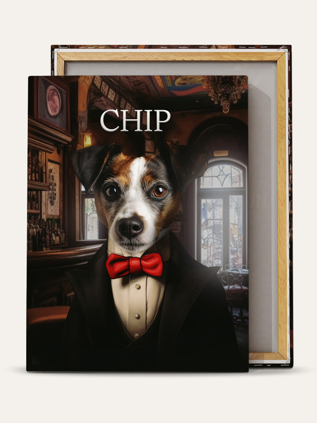 The Fancy Gent – Custom Pet Canvas