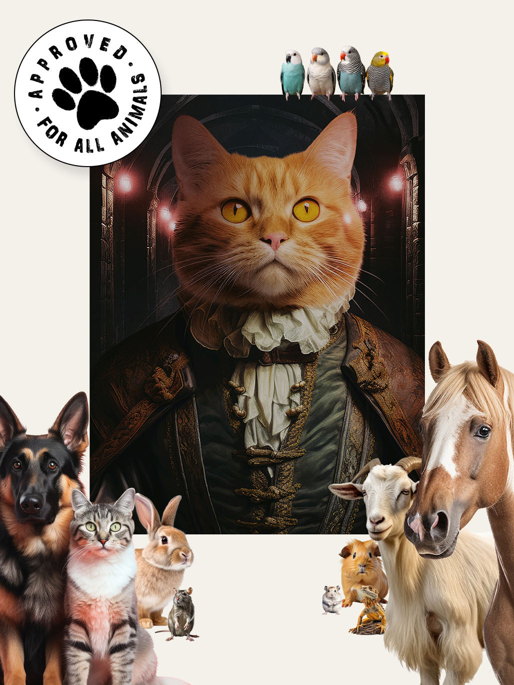 The Feared Sheriff - Custom Pet Cushion