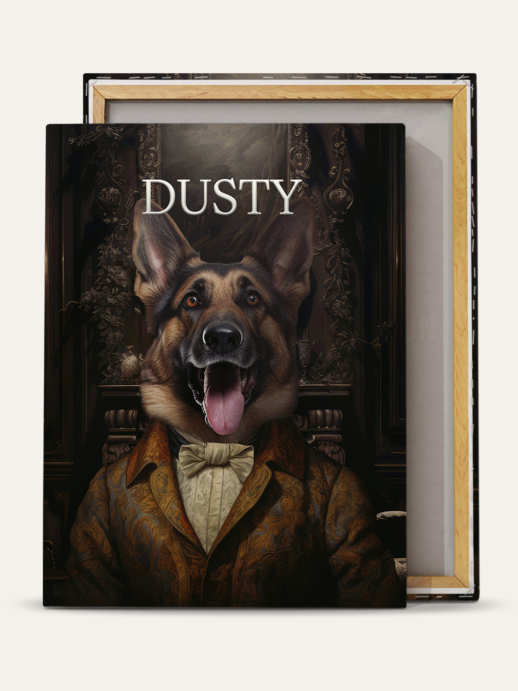The Handsome One – Custom Pet Canvas