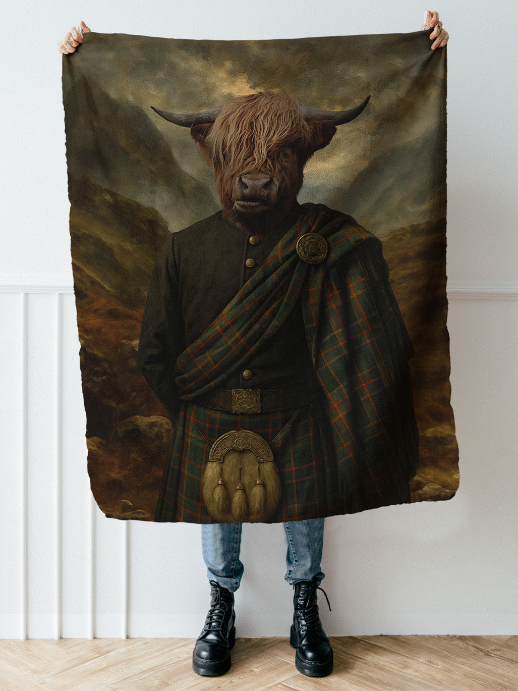 The Highlander - Custom Pet Blanket