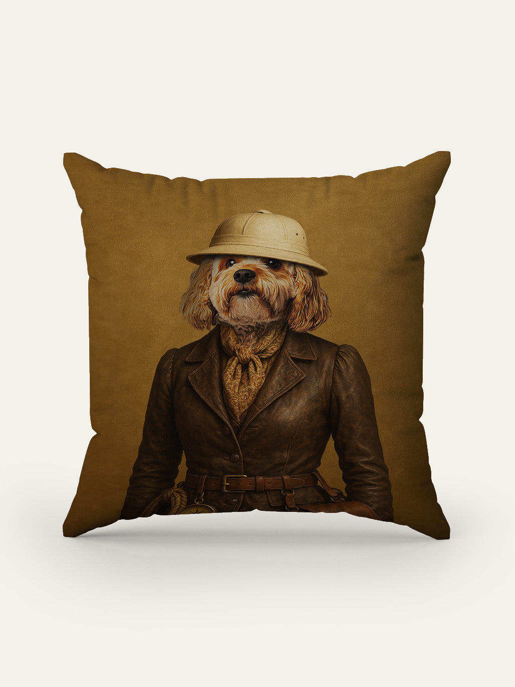 The Jungle Explorer - Custom Pet Cushion