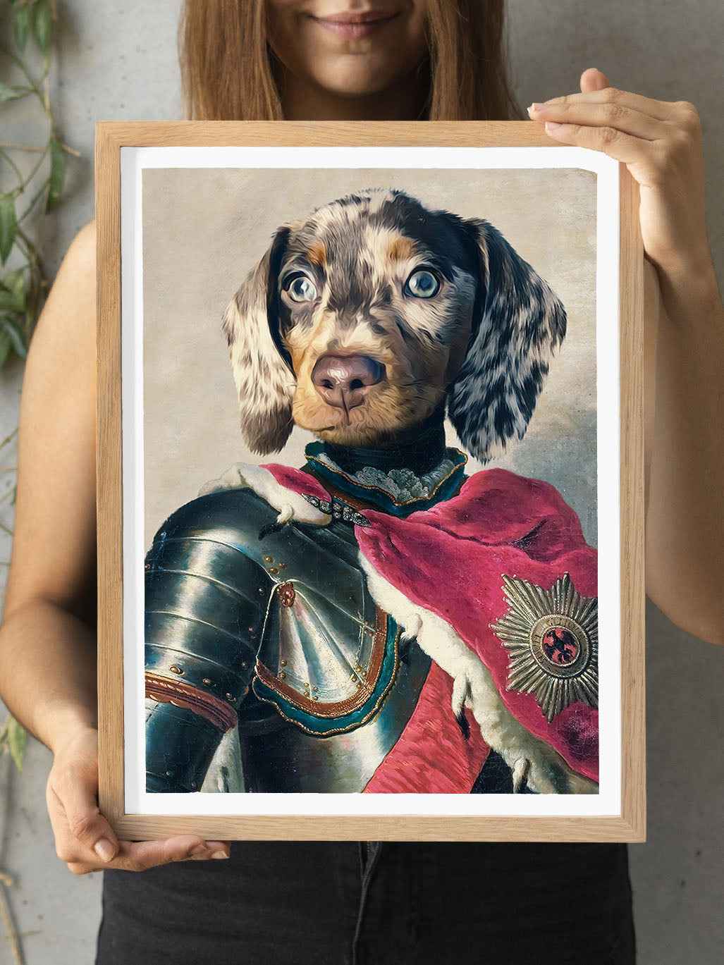 The Knight - Custom Vintage Pet Portrait