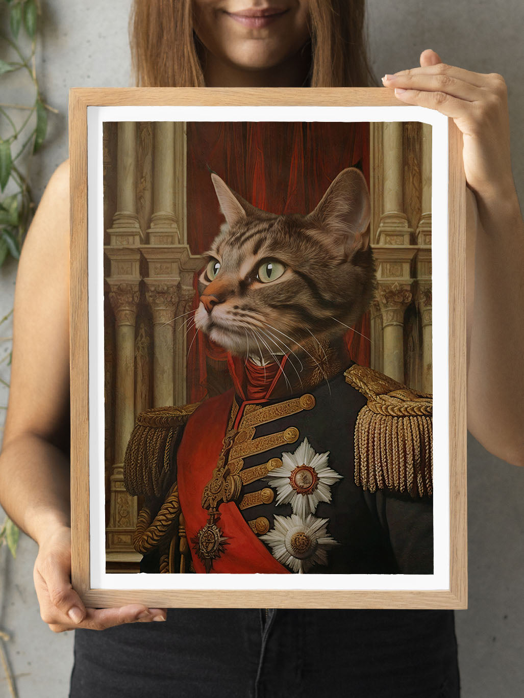 The Heroic Major - Custom Pet Portrait