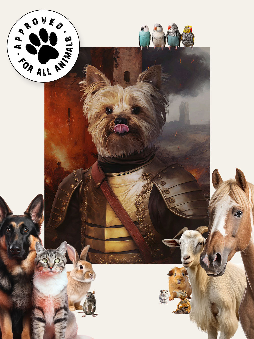 The Noble Captain - Custom Pet Blanket