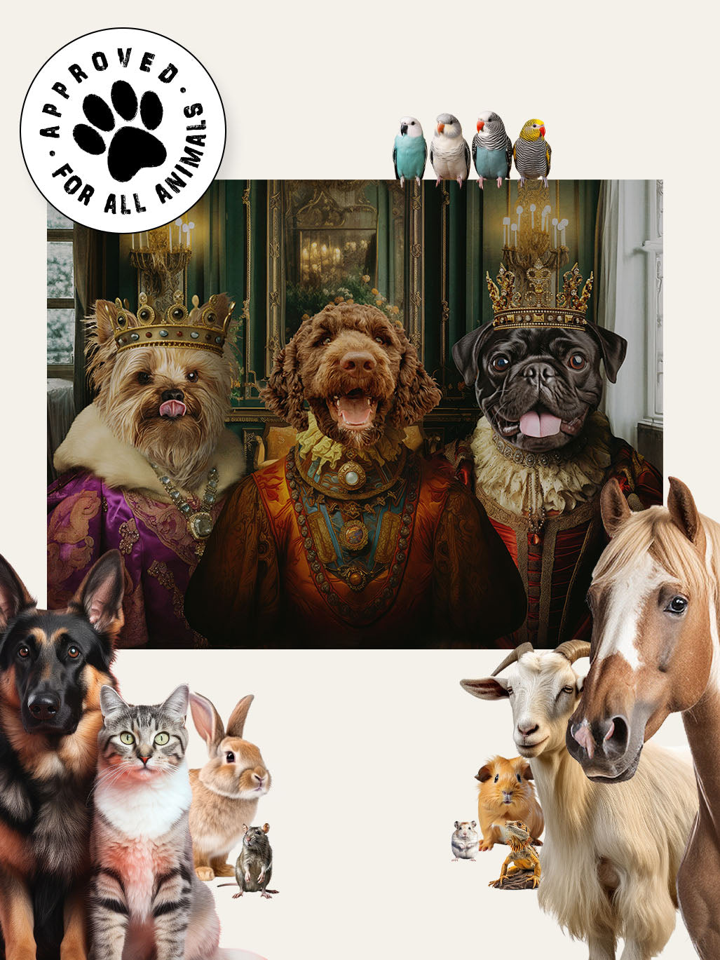 The Nobles - Custom Pet Blanket