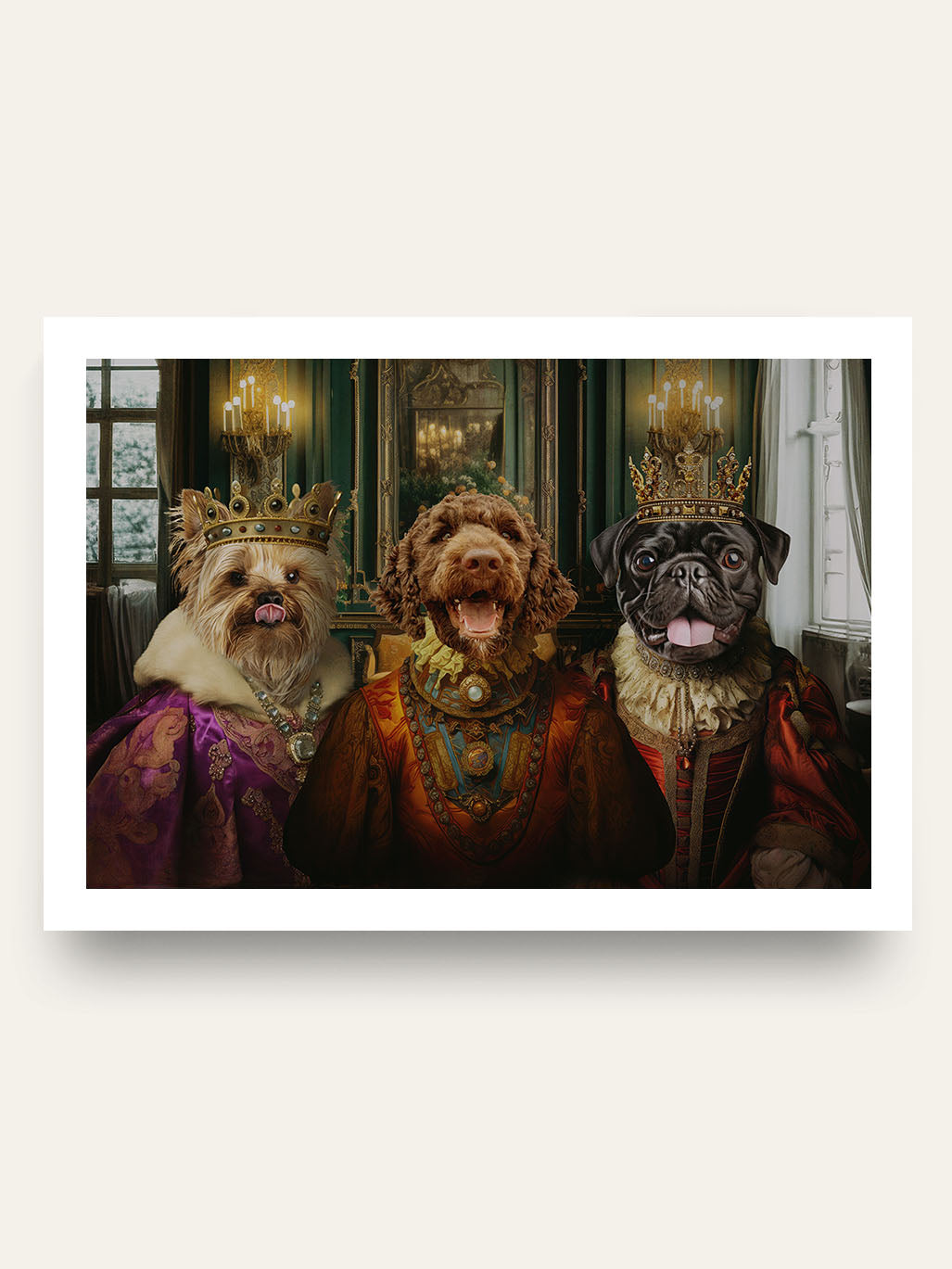 The Nobles - Custom Pet Portrait