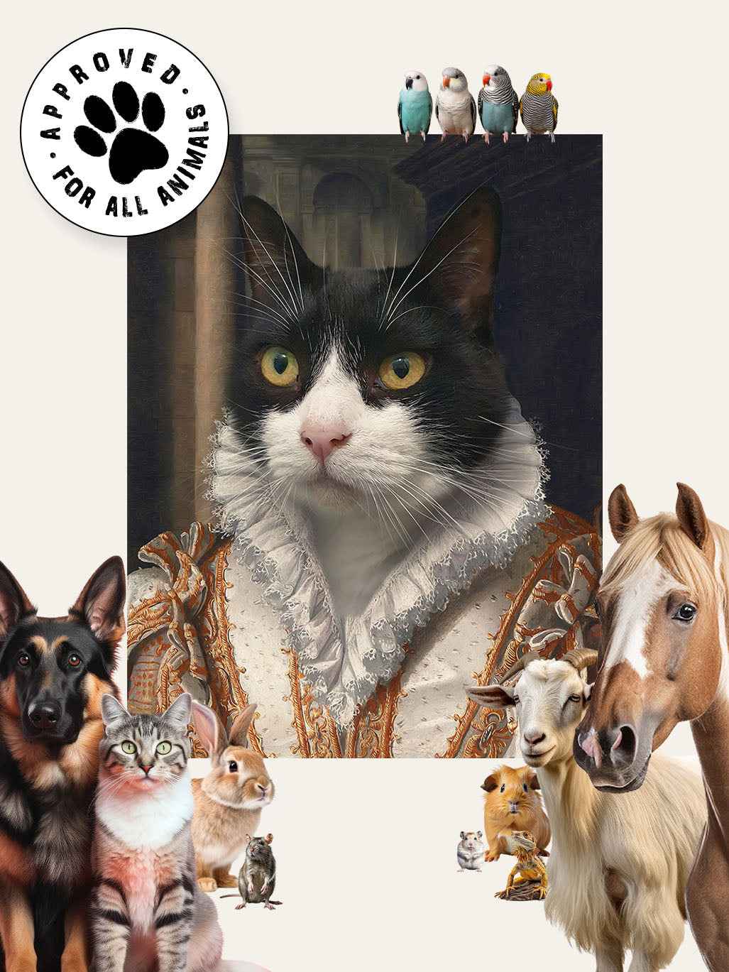 The Princess - Custom Pet Cushion