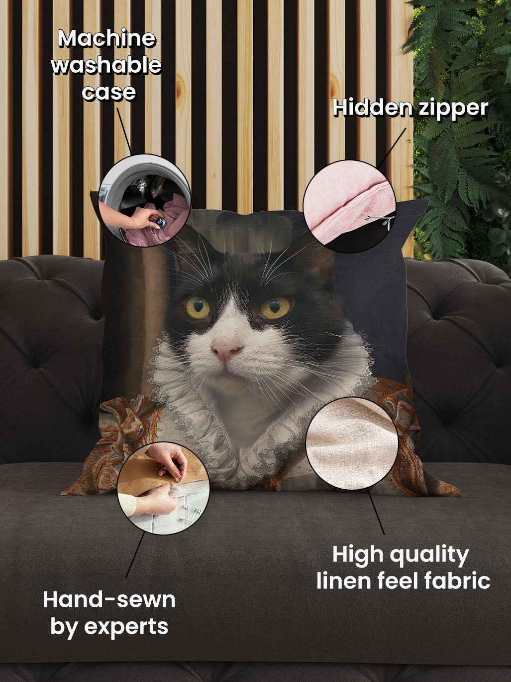 The Princess - Custom Pet Cushion