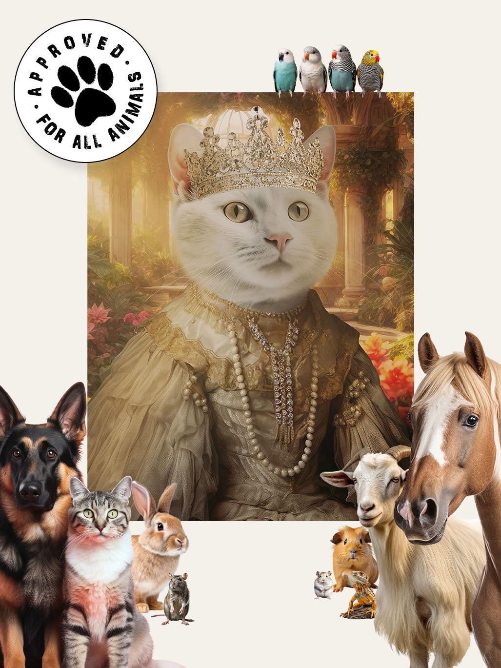 The Royal Queen - Custom Pet Blanket