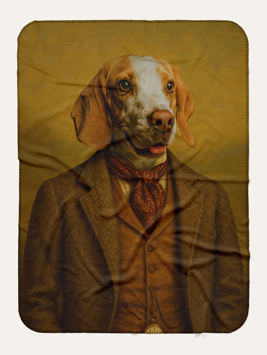 The Ship Builder - Custom Pet Blanket