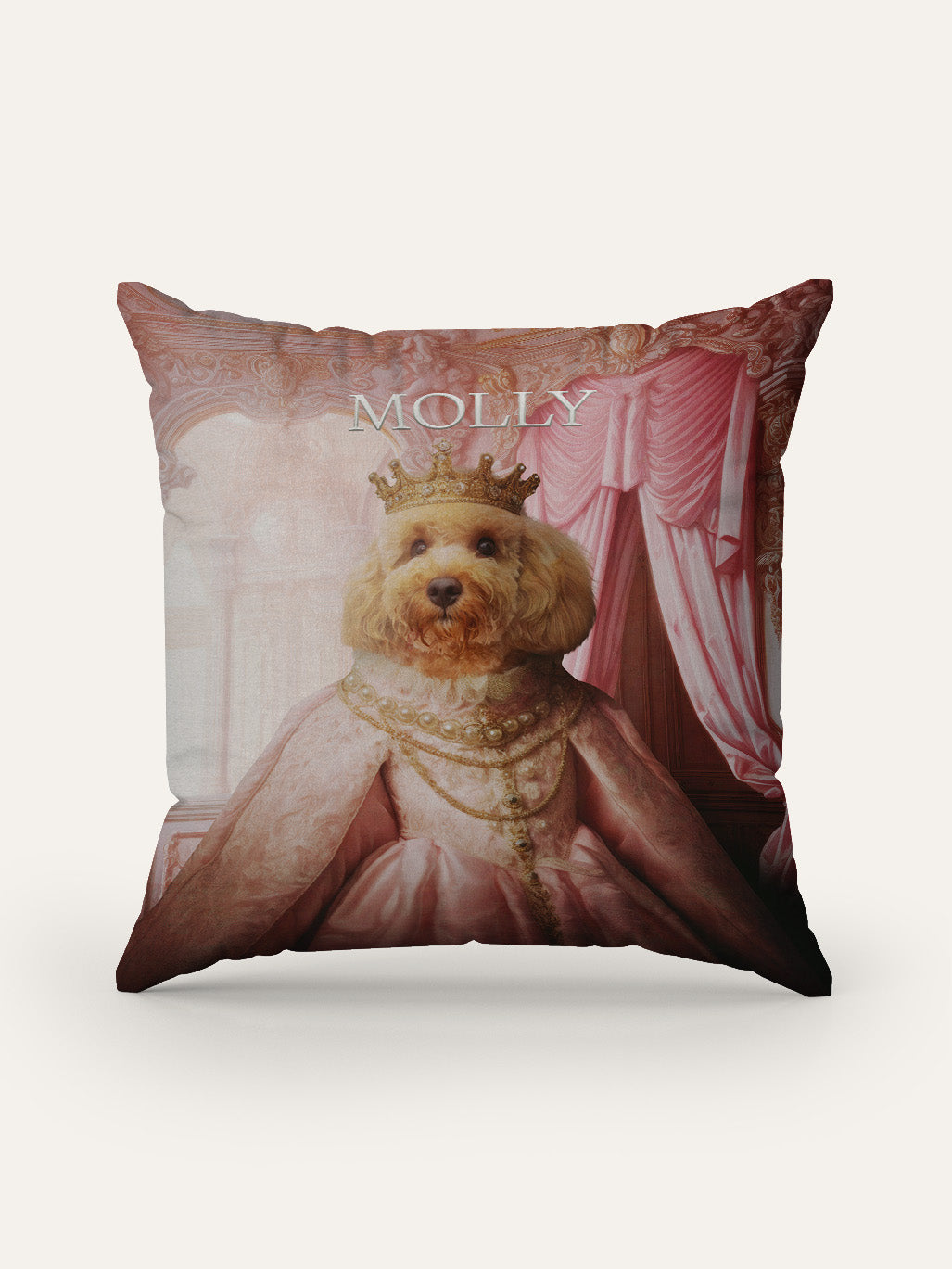 The Spoiled Princess - Custom Pet Cushion