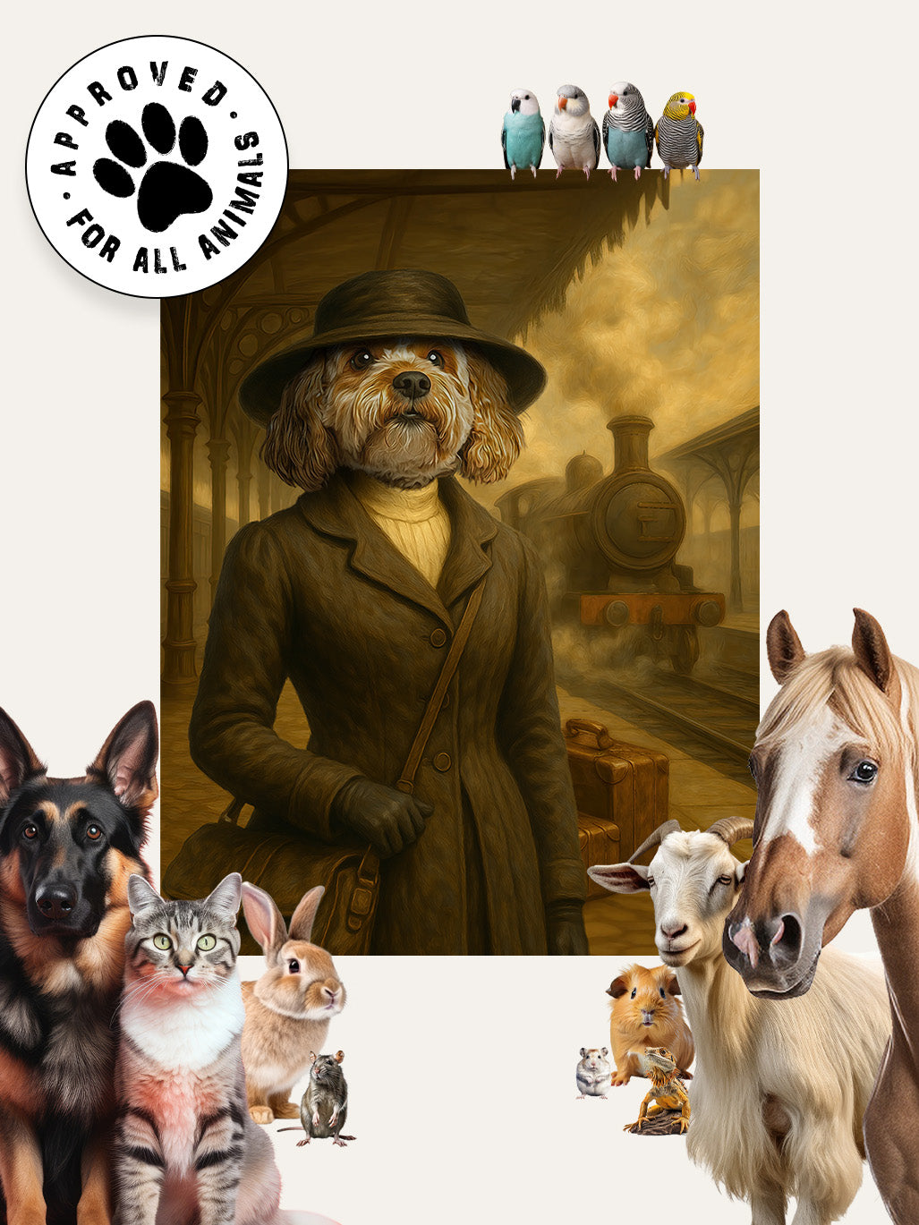 The Traveller - Custom Pet Blanket