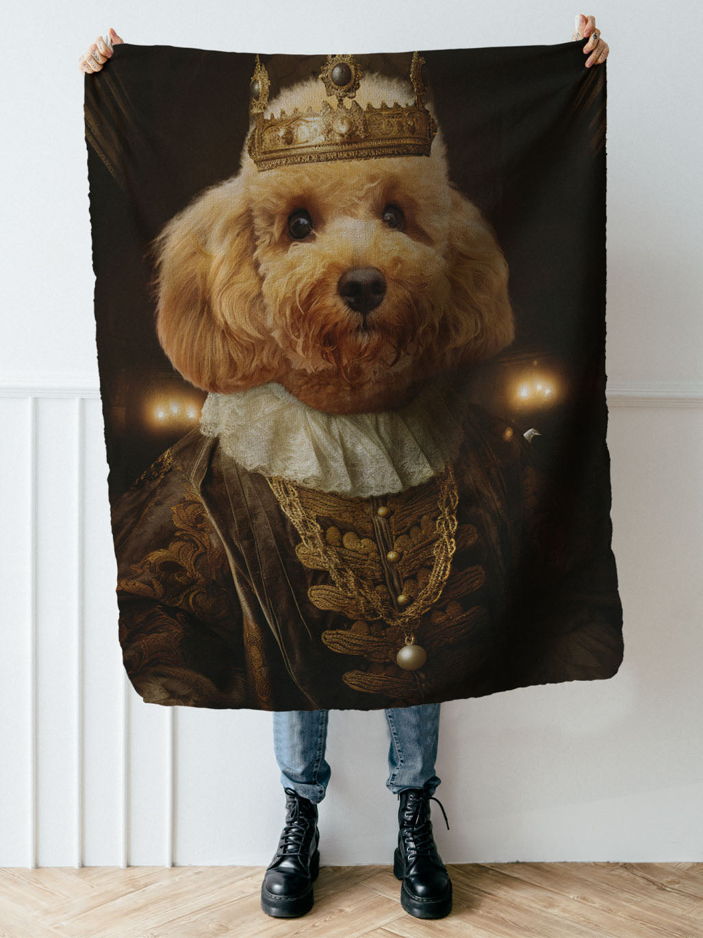 The Tudor Prince - Custom Pet Blanket